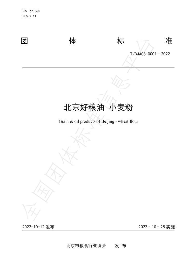 T/BJAGS 0001-2022 标准预览