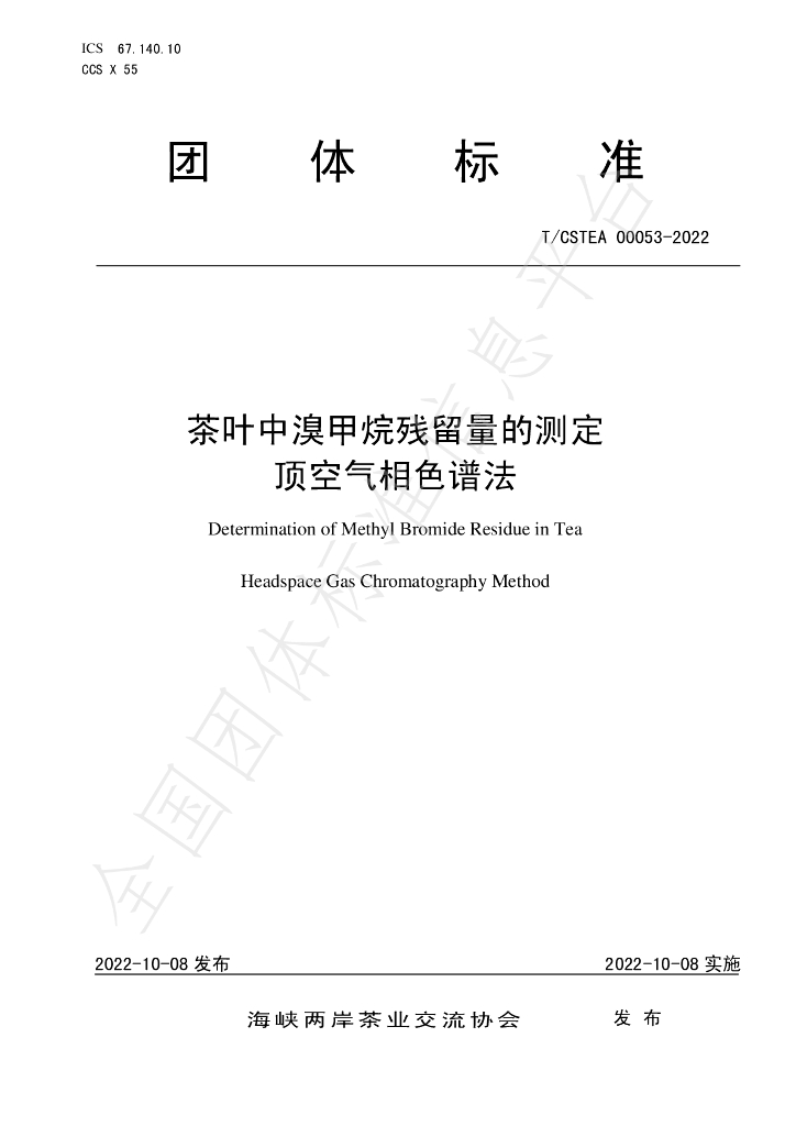 T/CSTEA 00053-2022 标准预览