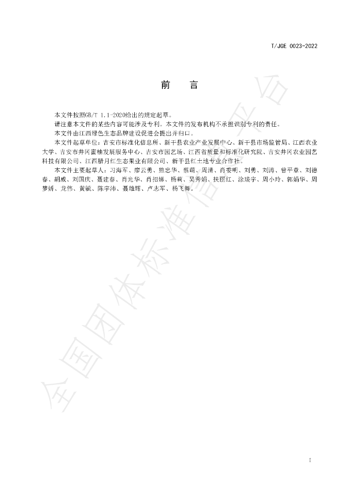 T/JGE 0023-2022 标准预览