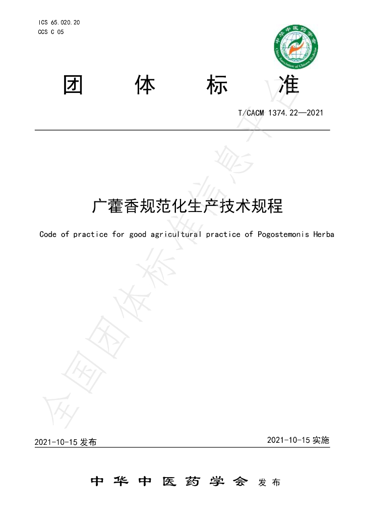 T/CACM 1374.22-2021 标准预览