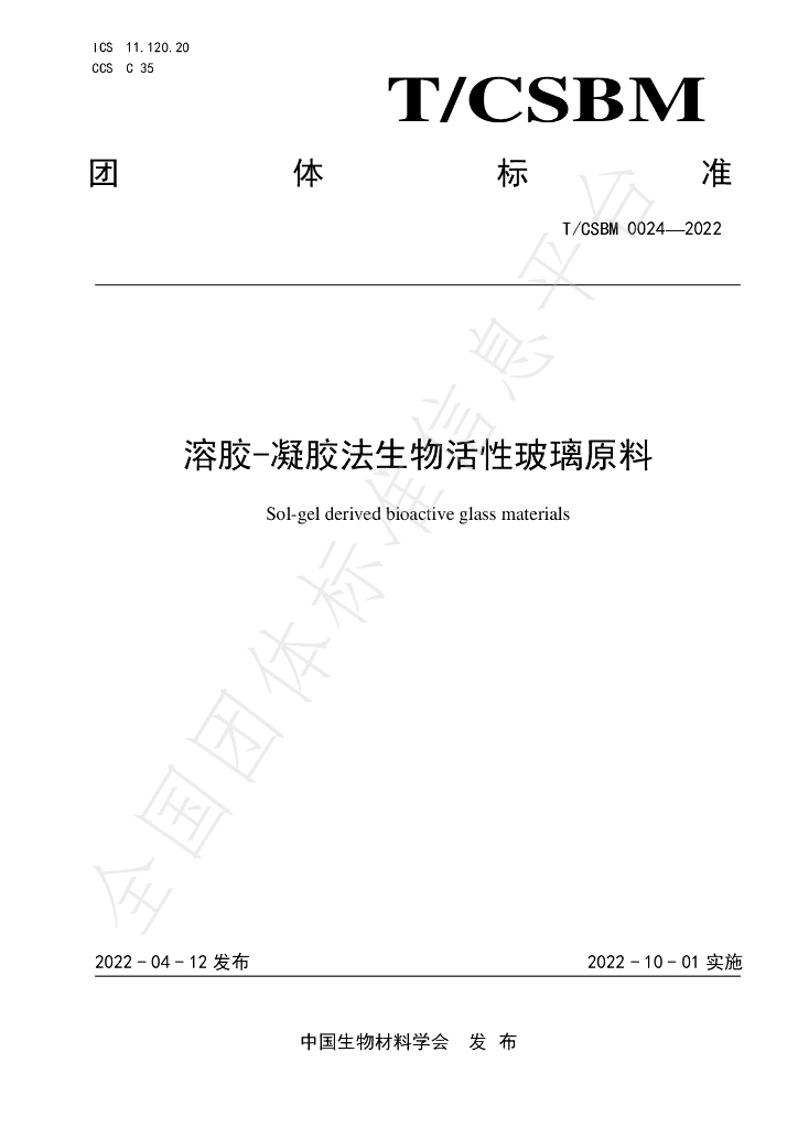 T/CSBM 0024-2022 标准预览
