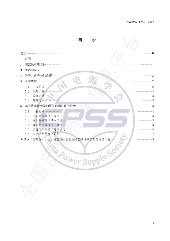 T/CPSS 1006-2022 标准预览