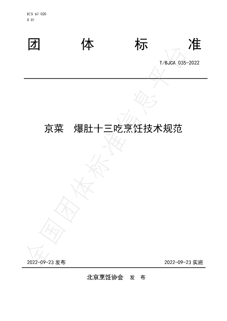 T/BJCA 035-2022 标准预览
