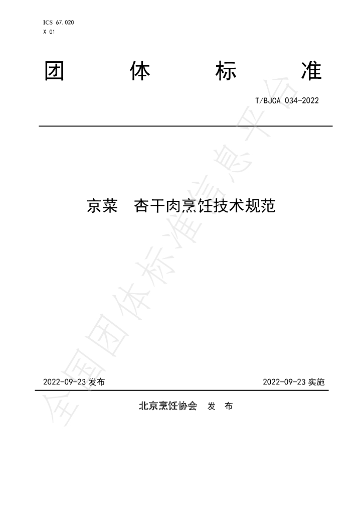 T/BJCA 034-2022 标准预览
