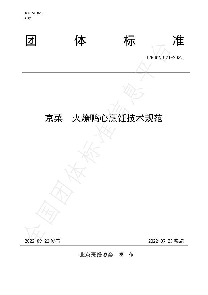 T/BJCA 021-2022 标准预览