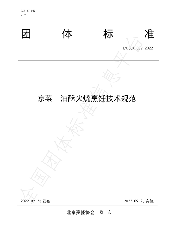 T/BJCA 007-2022 标准预览