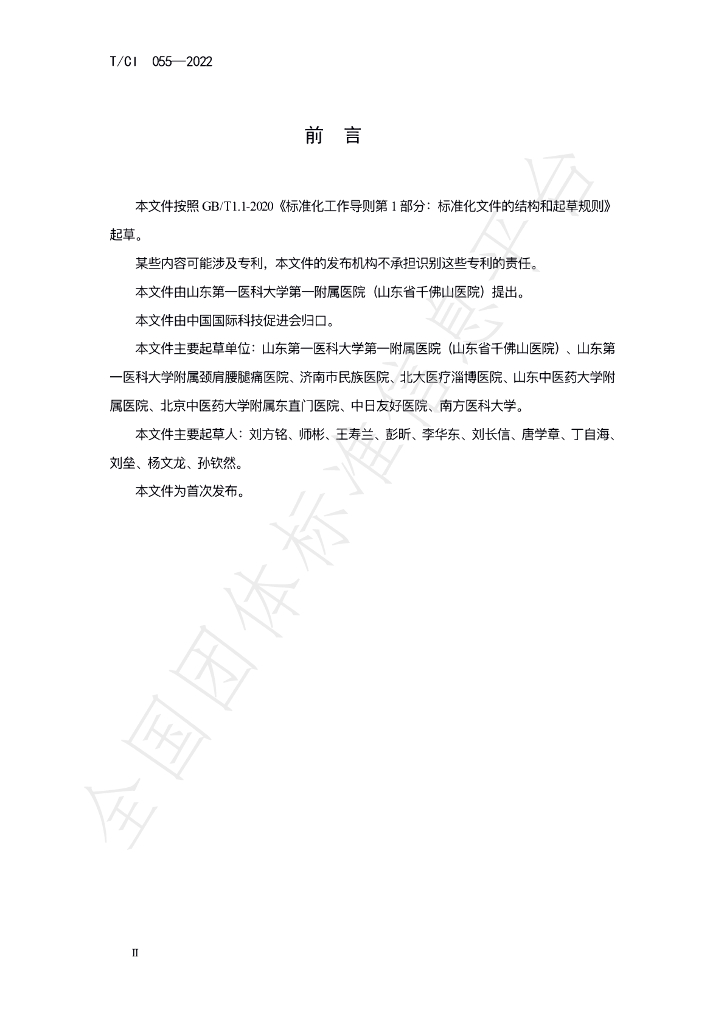 T/CI 055-2022 标准预览