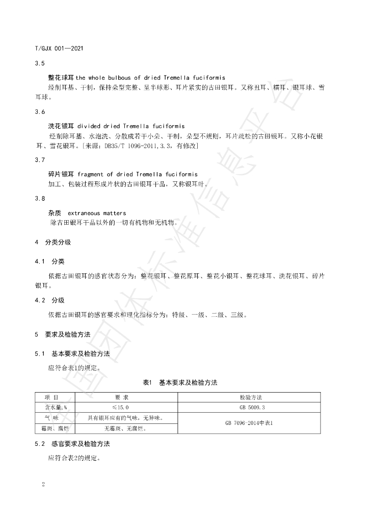 T/GJX 001-2021 标准预览