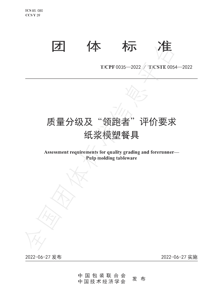 T/CPF 0035-2022 标准预览