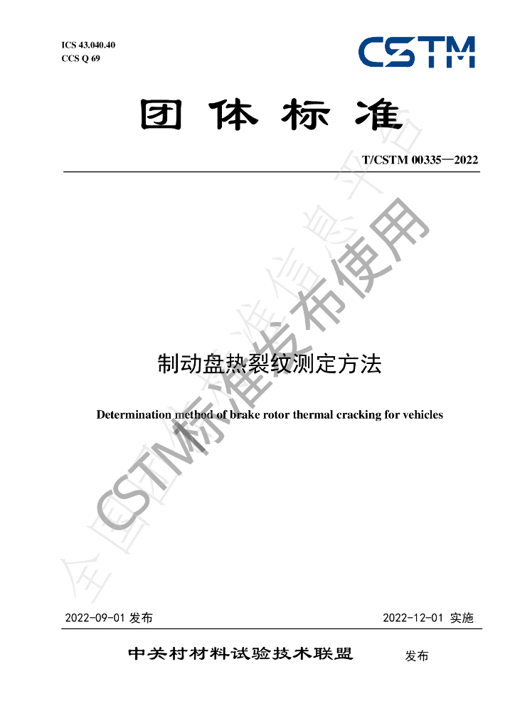 T/CSTM 00335-2022 标准预览