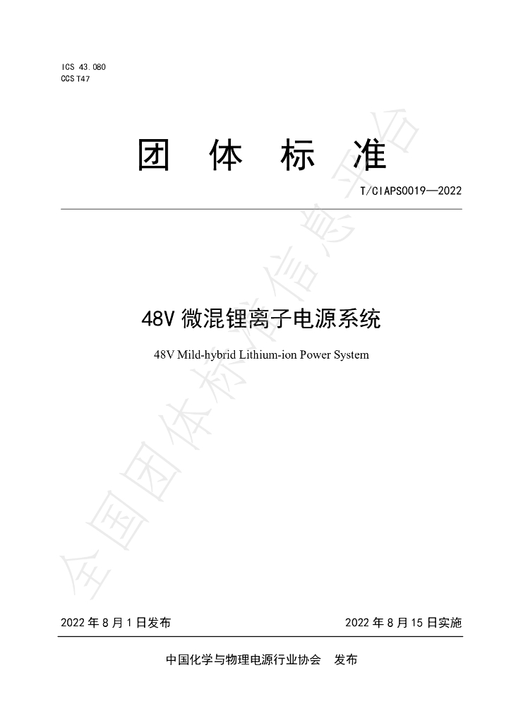 T/CIAPS 0019-2022 标准预览