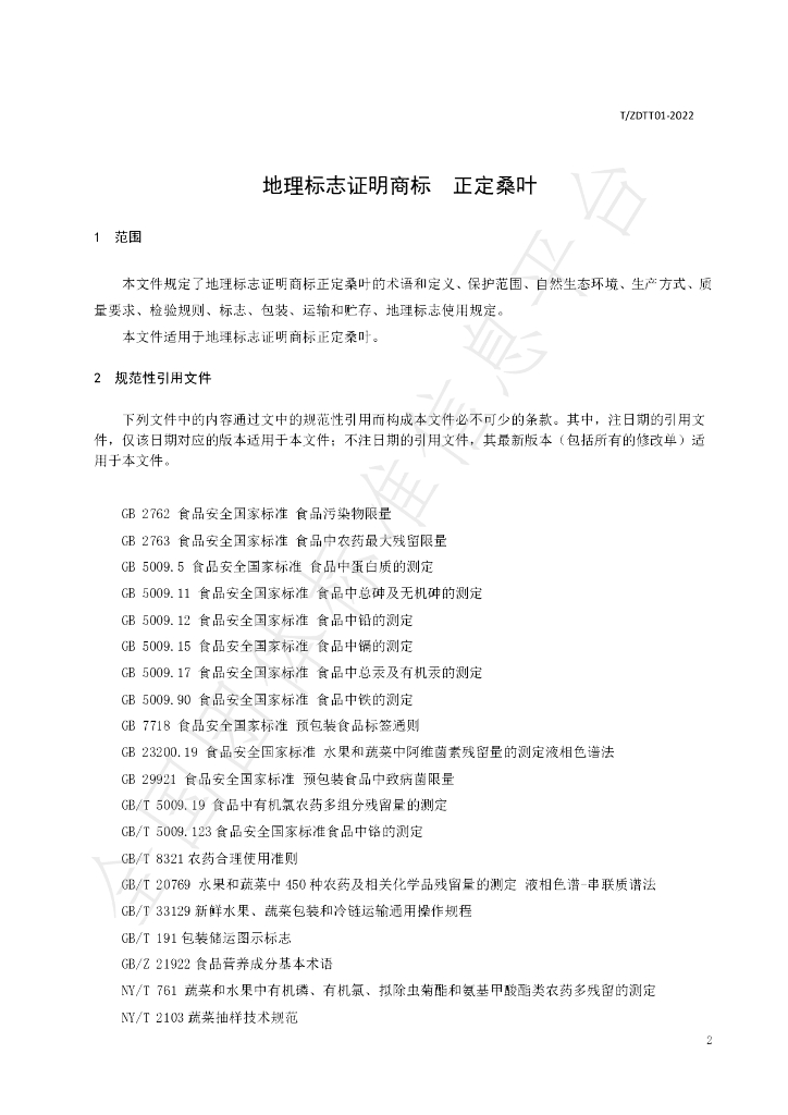 T/ZDTT 01-2022 标准预览