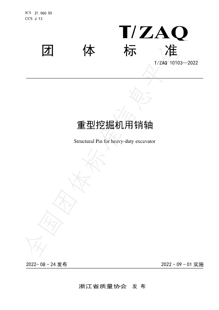 T/ZAQ 10103-2022 标准预览