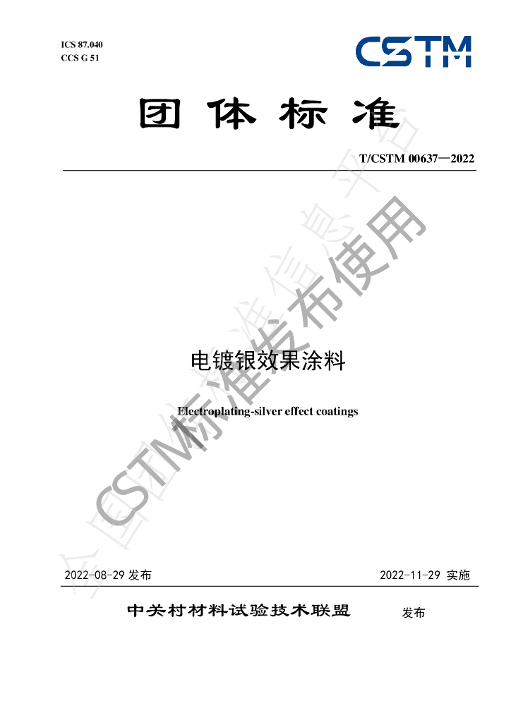 T/CSTM 00637-2022 标准预览