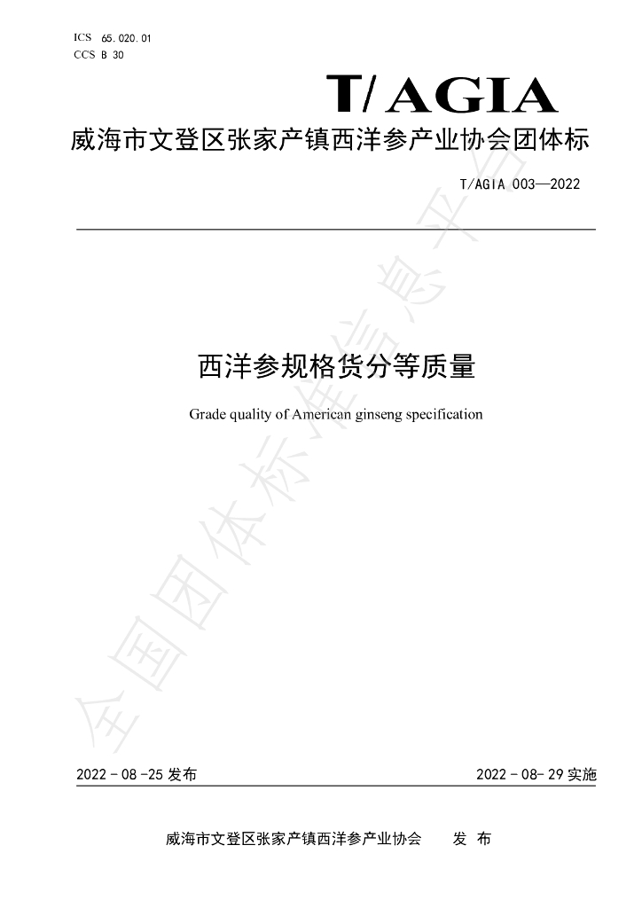 T/AGIA 003-2022 标准预览