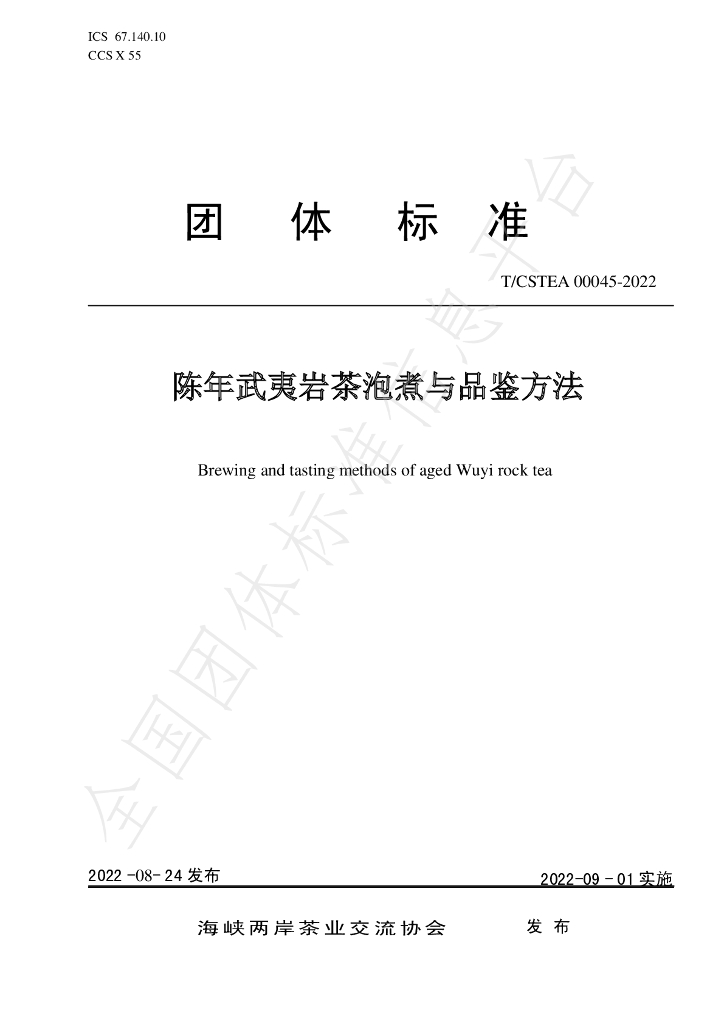 T/CSTEA 00045-2022 标准预览