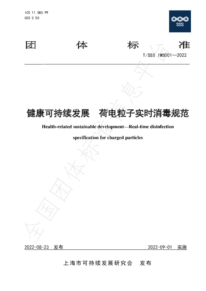 T/SSS IWS001-2022 标准预览