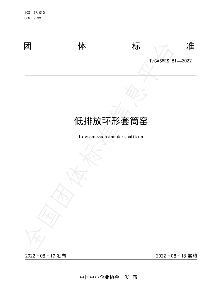 T/CASMES 81-2022 标准预览