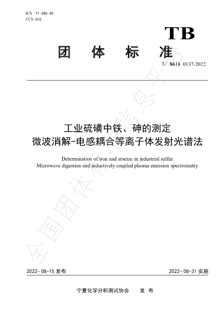 T/NAIA 0137-2022 标准预览