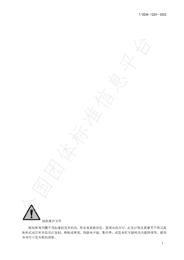 T/CESA 1220-2022 标准预览