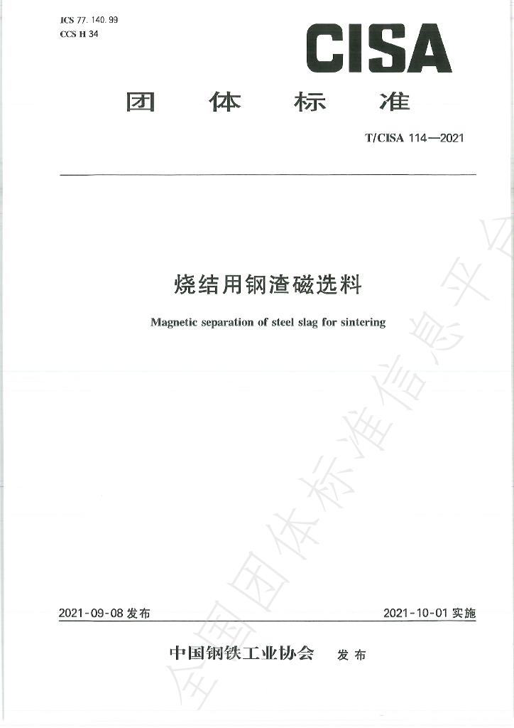 T/CISA 114-2021 标准预览