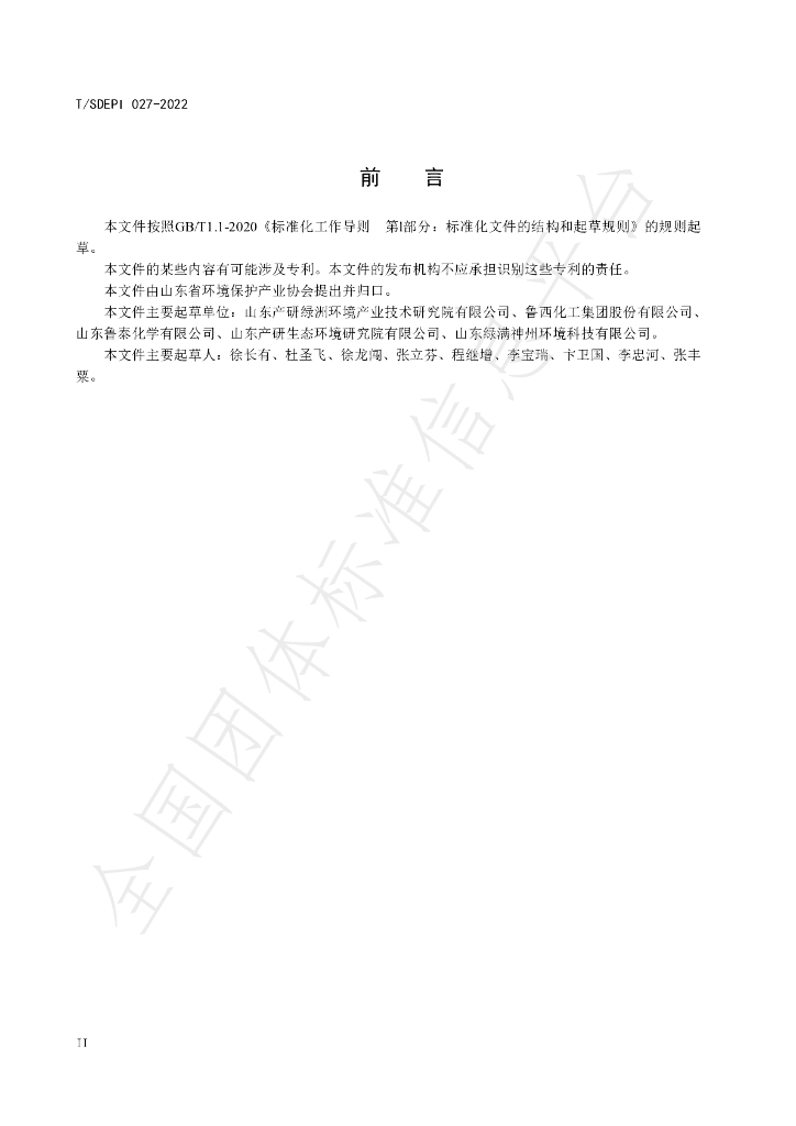 T/SDEPI 027-2022 标准预览