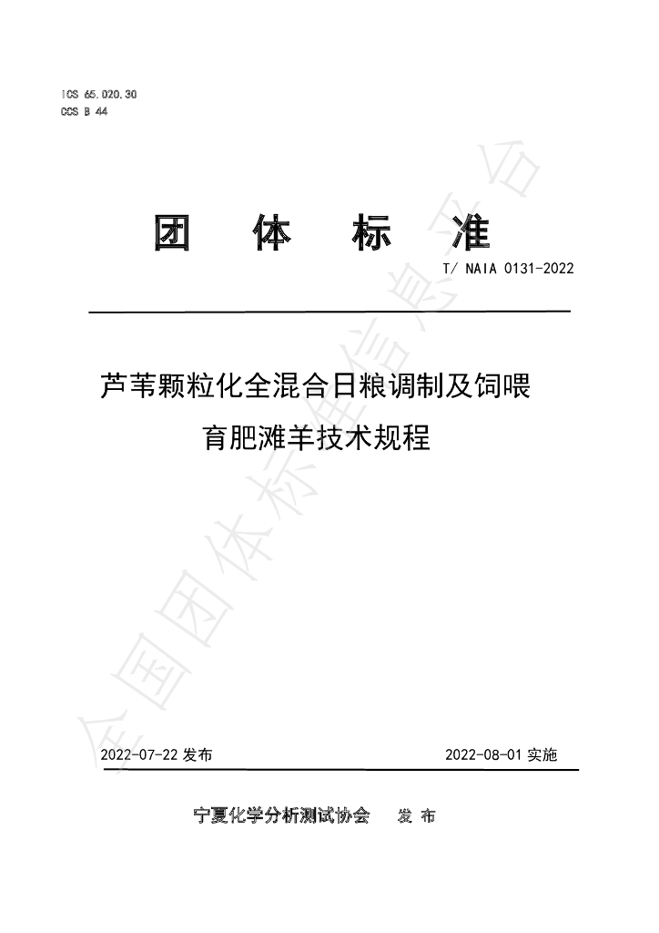 T/NAIA 0131-2022 标准预览