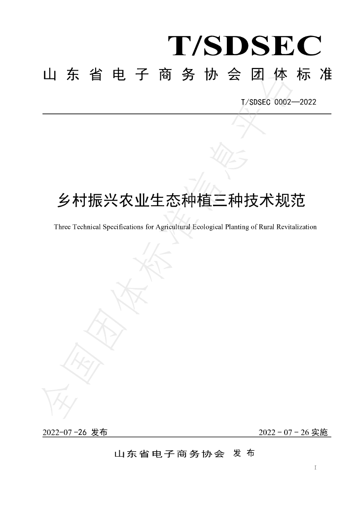 T/SDSEC 0002-2022 标准预览
