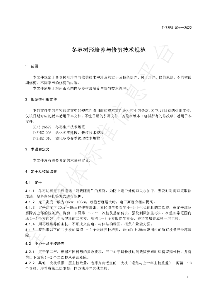 T/BZFS 004-2022 标准预览