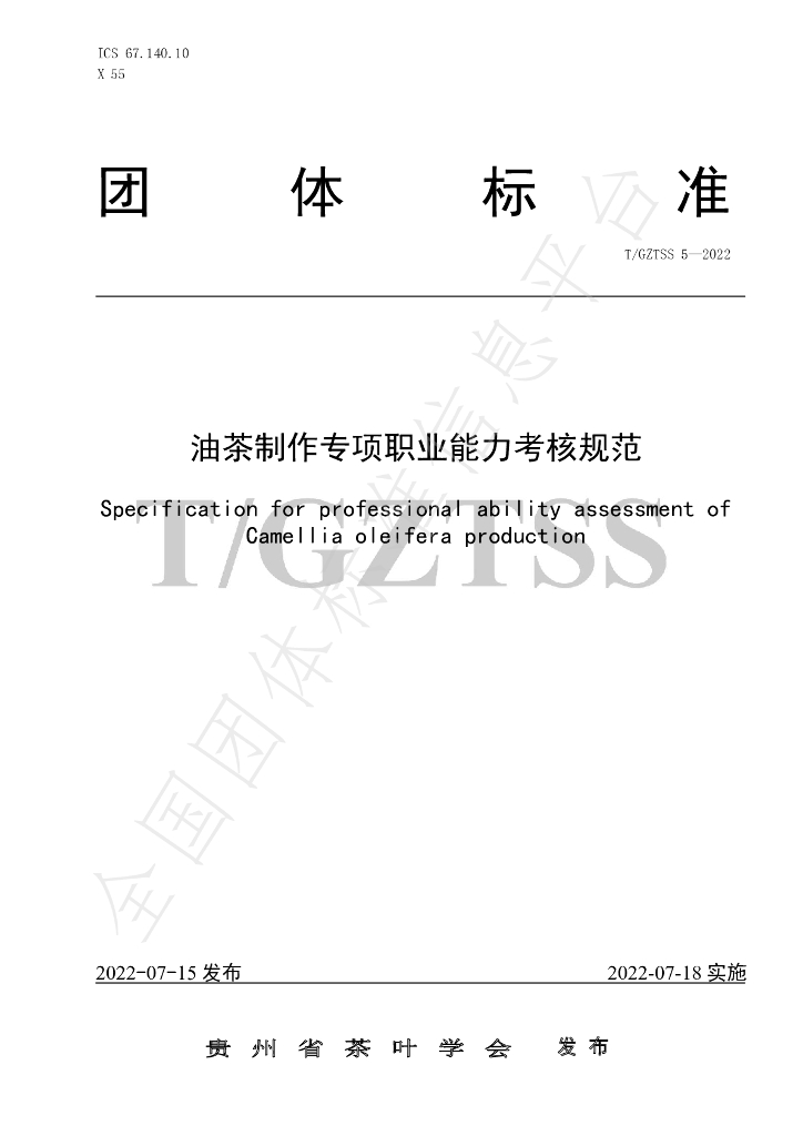 T/GZTSS 5-2022 标准预览