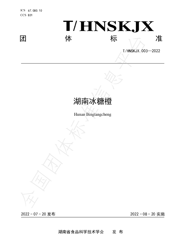 T/HNSKJX 003-2022 标准预览