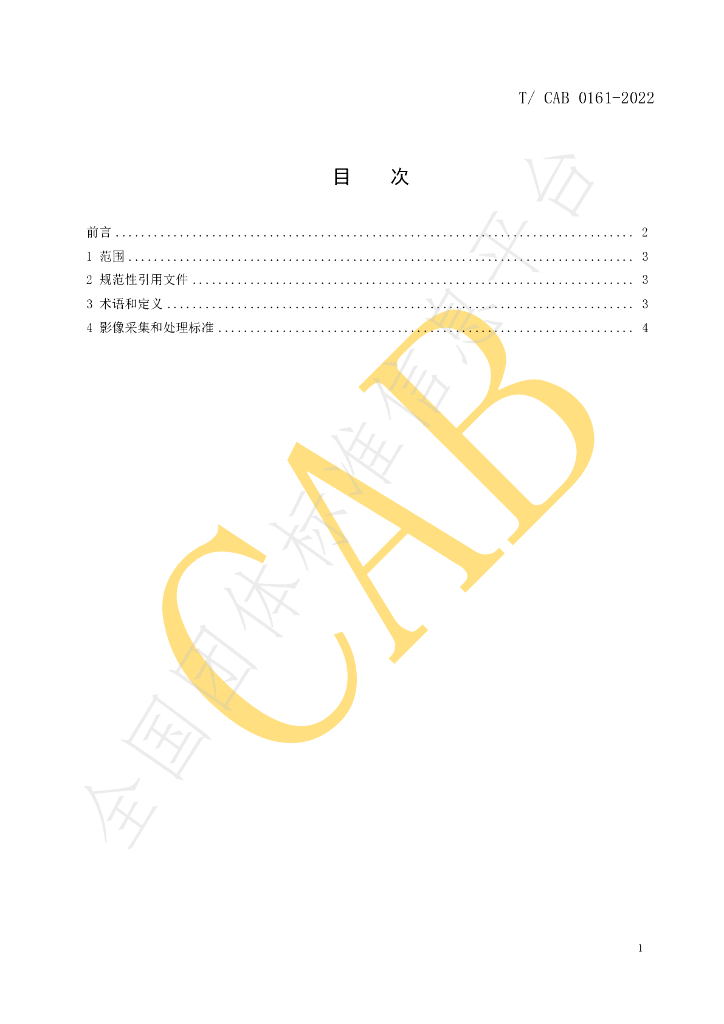T/CAB 0161-2022 标准预览
