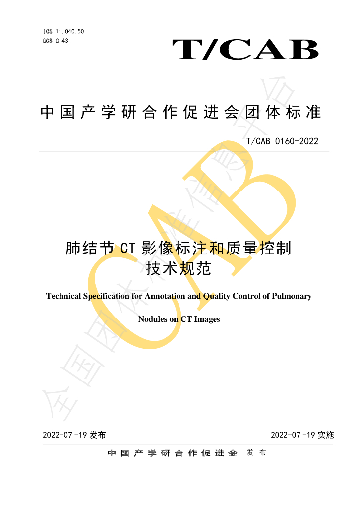 T/CAB 0160-2022 标准预览