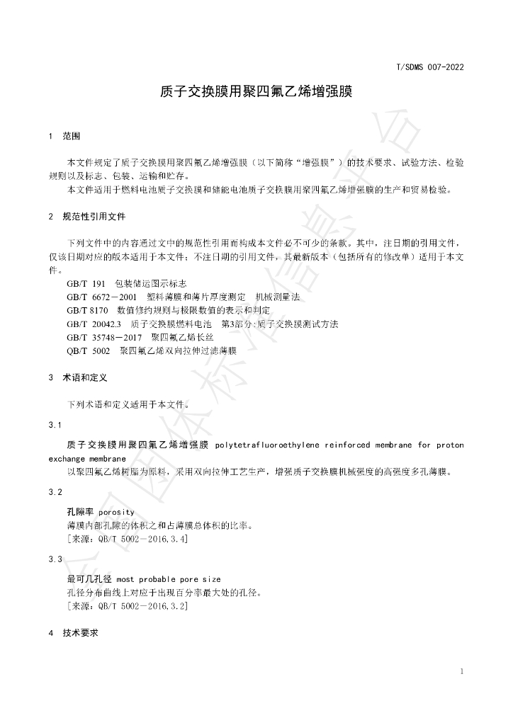T/SDMS 007-2022 标准预览