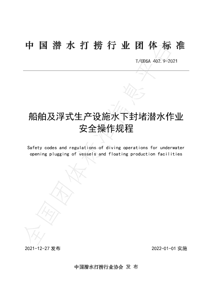 T/CDSA 402.9-2021 标准预览