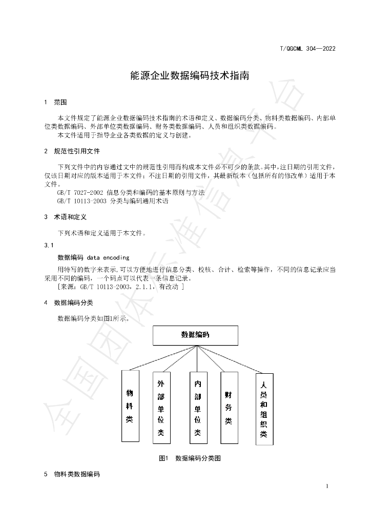 T/QGCML 304-2022 标准预览