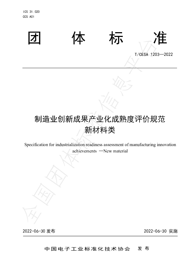 T/CESA 1203-2022 标准预览