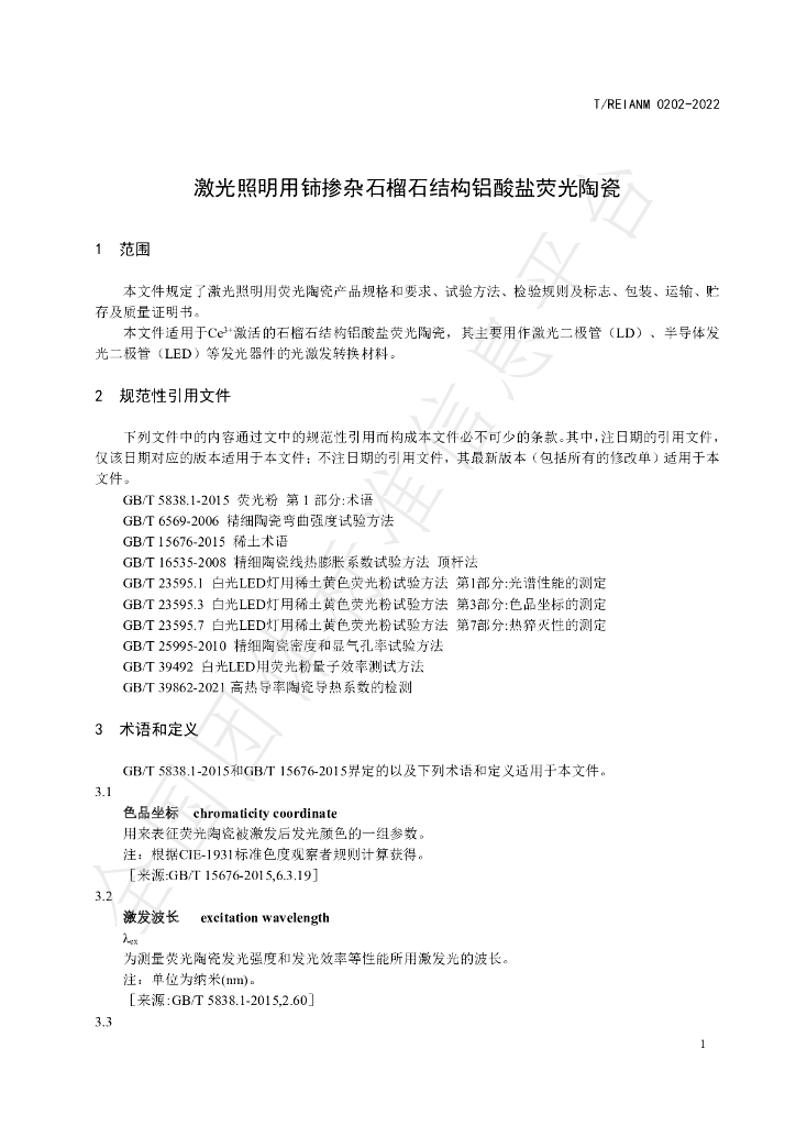T/REIANM 0202-2022 标准预览