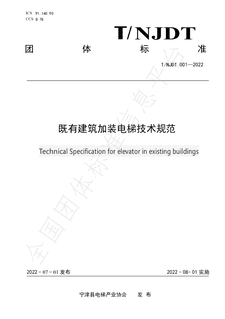 T/NJDT 001-2022 标准预览