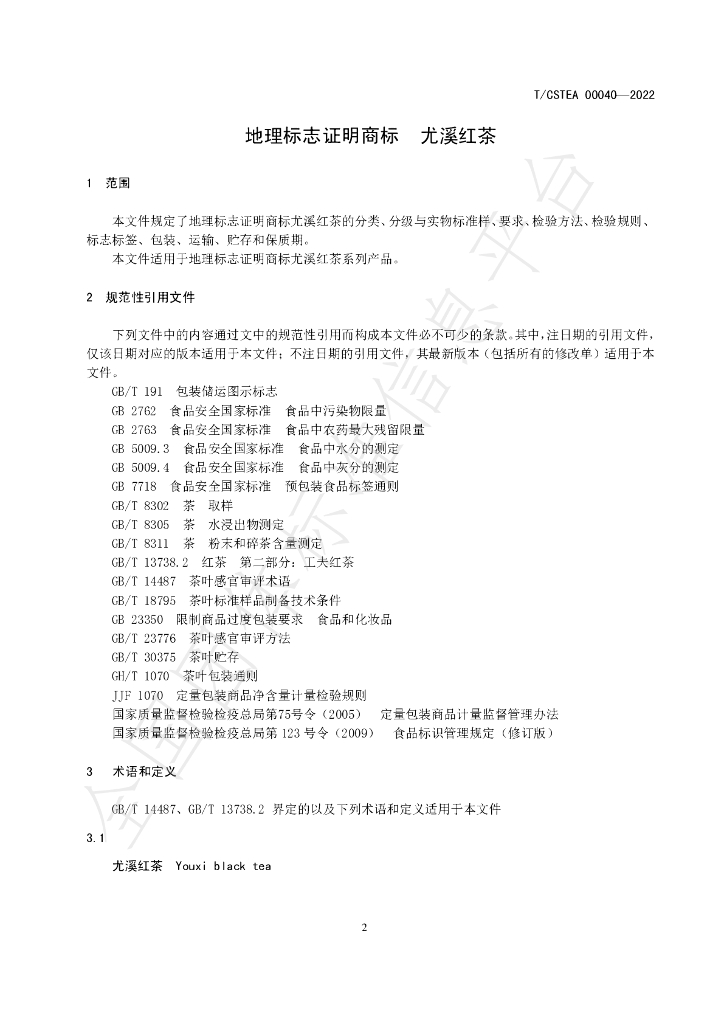 T/CSTEA 00040-2022 标准预览