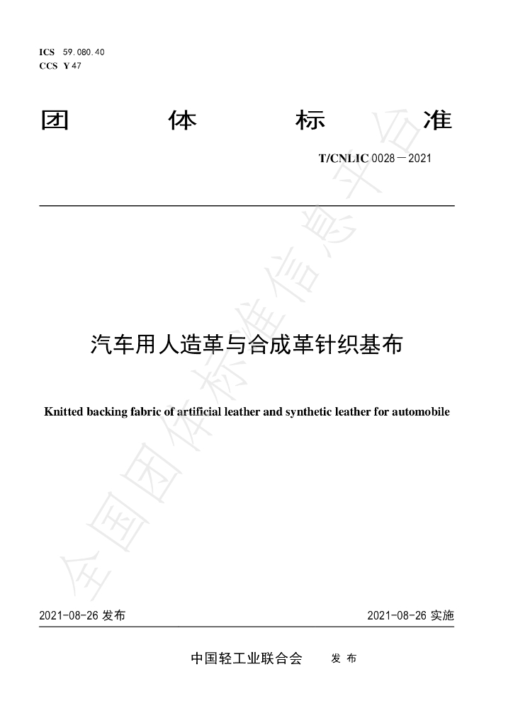 T/CNLIC 0028-2021 标准预览