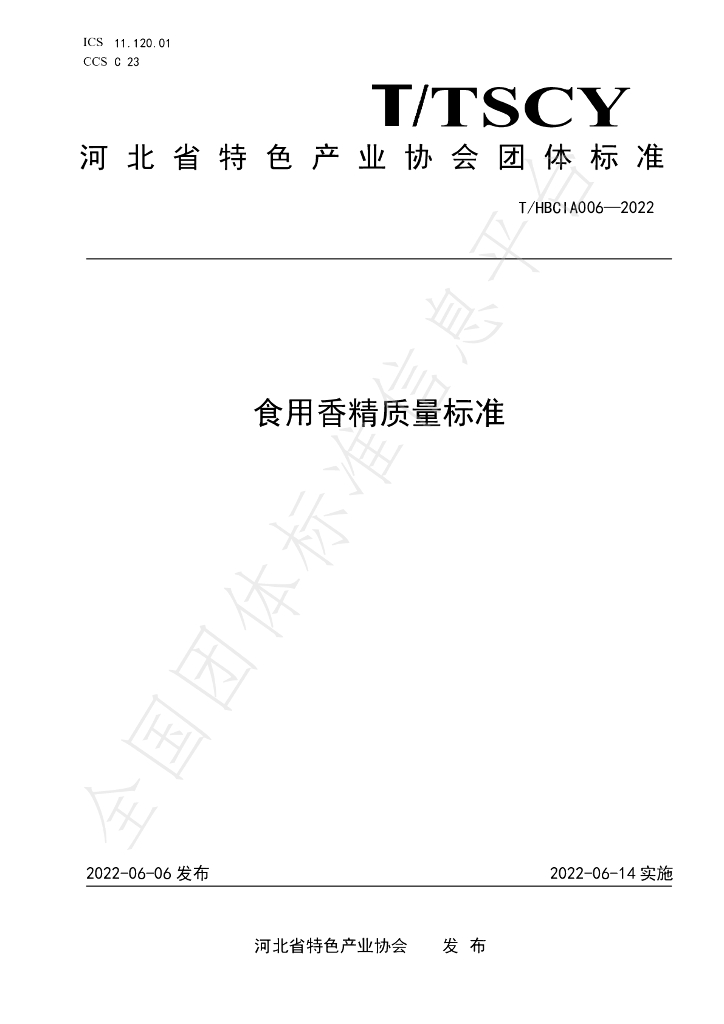 T/HBCIA 006-2022 标准预览