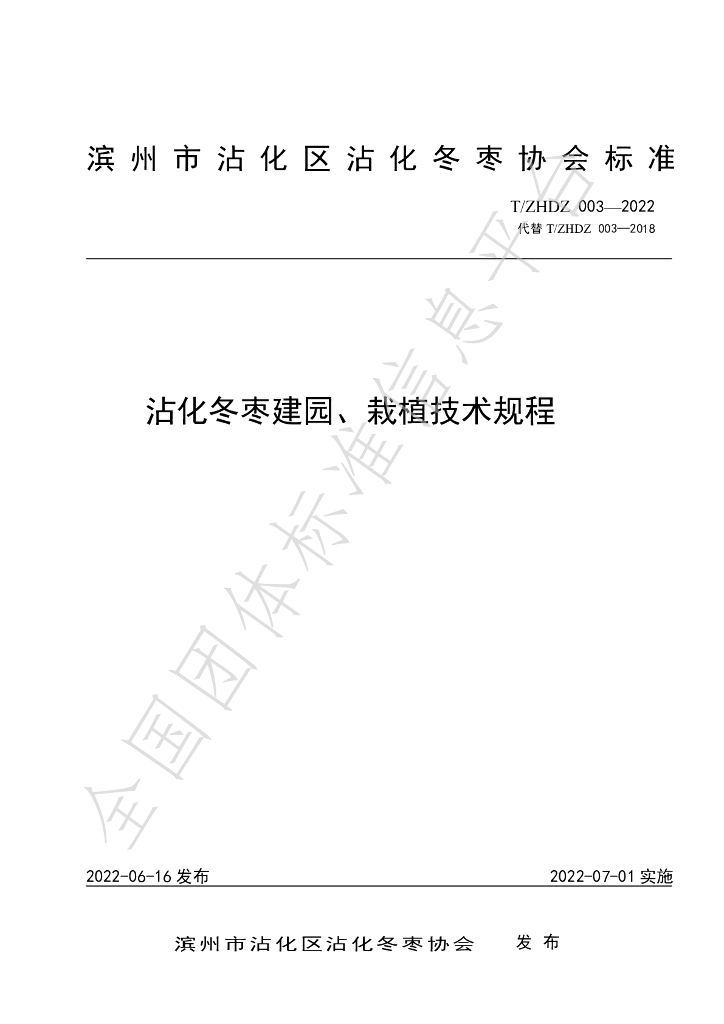 T/ZHDZ 003-2022 标准预览