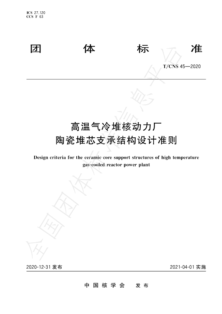 T/CNS 45-2020 标准预览