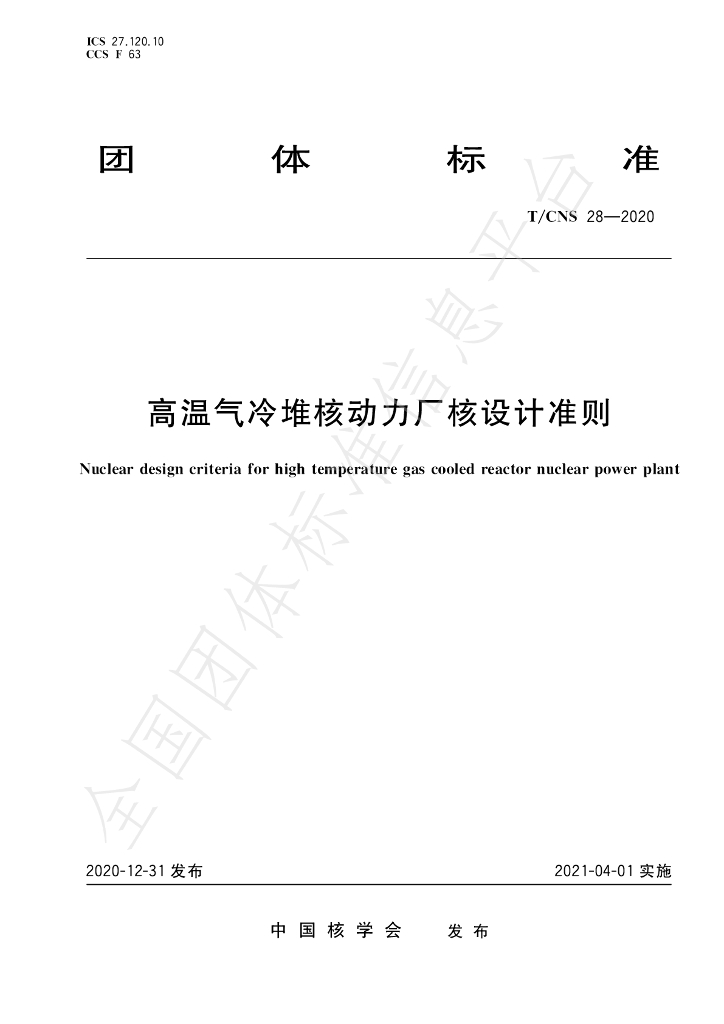 T/CNS 28-2020 标准预览