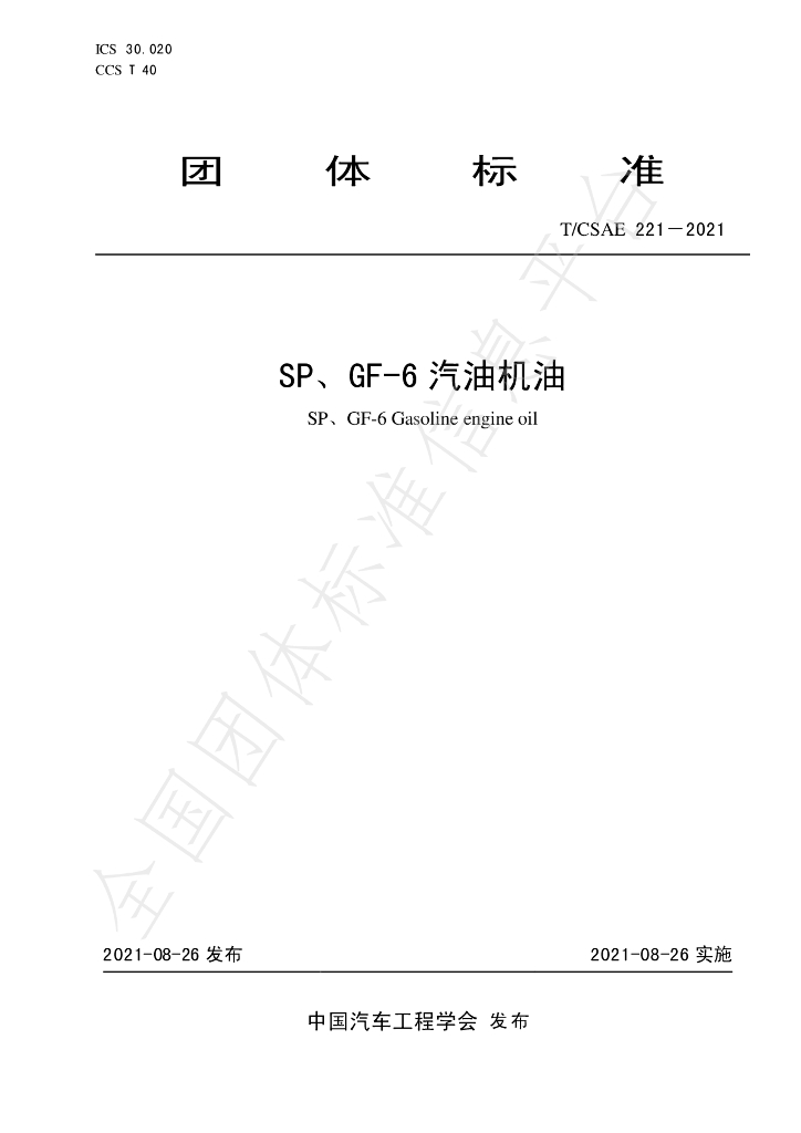 T/CSAE 221-2021 标准预览