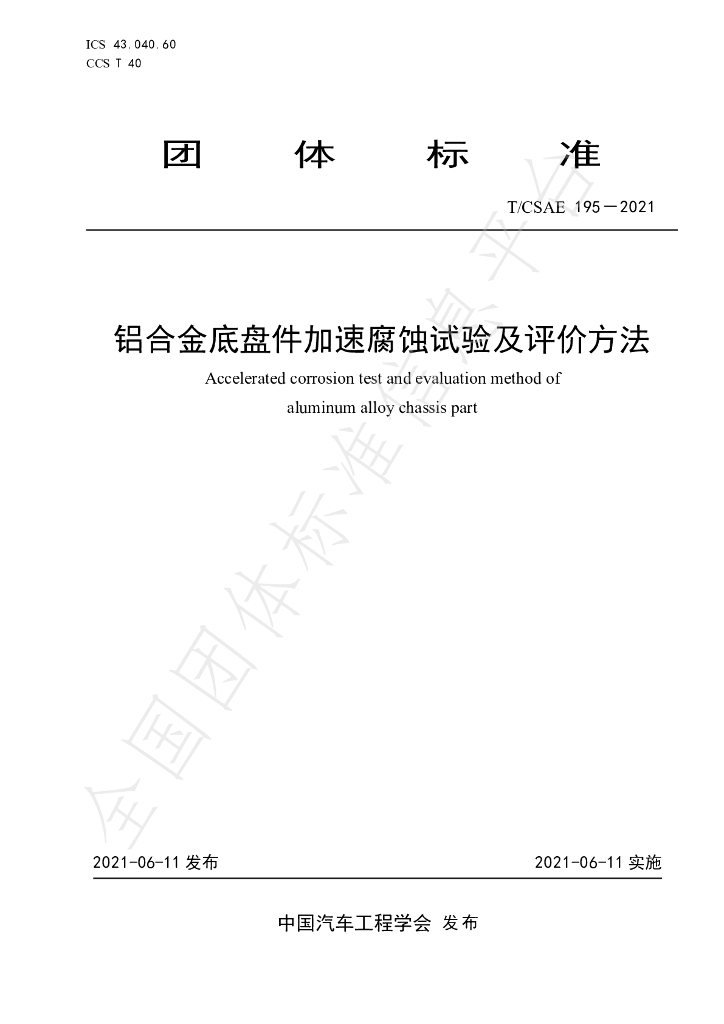 T/CSAE 195-2021 标准预览