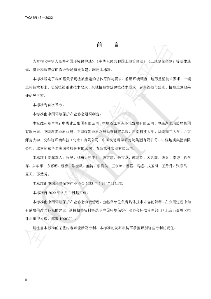 T/CAEPI 45-2022 标准预览