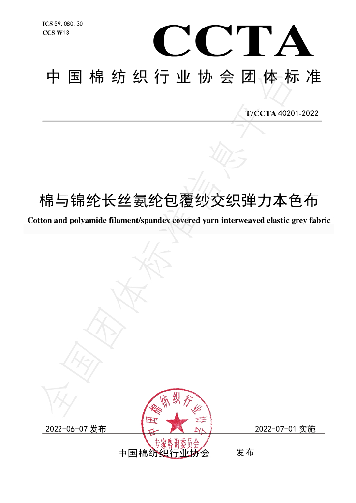 T/CCTA 40201-2022 标准预览