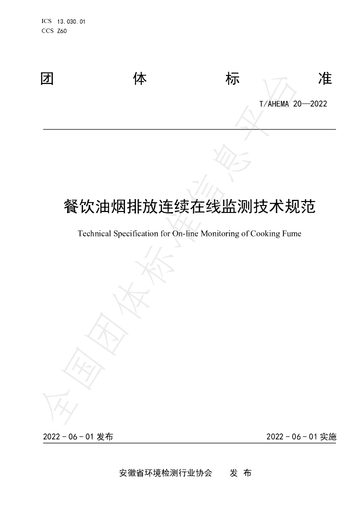 T/AHEMA 20-2022 标准预览